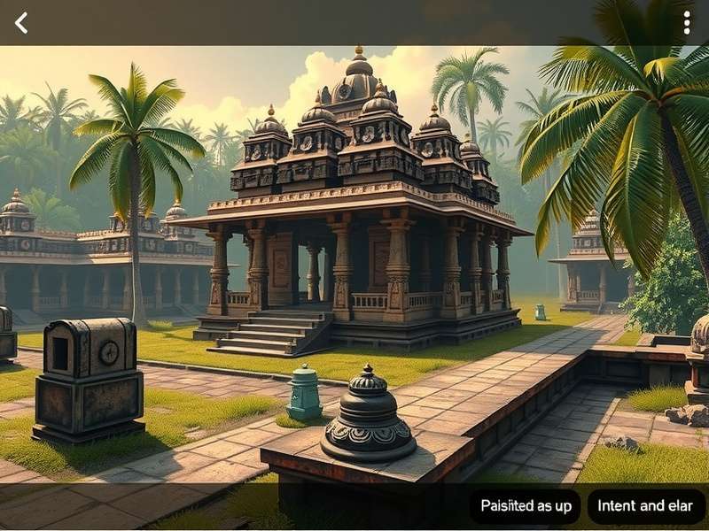 Belur Temple Puzzle Discovery gameplay screenshot